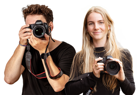 Dit zijn Job en Anki van Fotografie Den Bosch